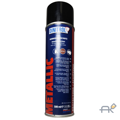 DINITROL Metallic средство аэрозольное антикоррозионное с воском 500мл. цвет бронза